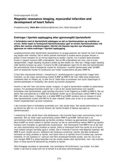 Faglig rapport 2005 - Helse Vest