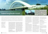 Enkele boog breekt record - Victor Buyck Steel Construction