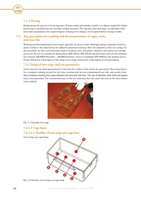 CAGE PROCESSING in Animal Facilities - Felasa