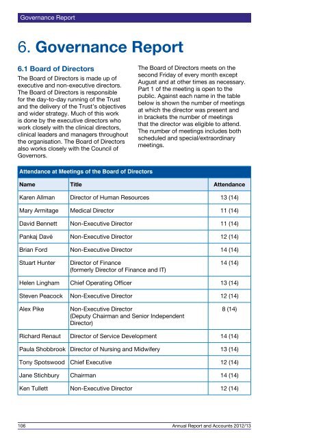 Annual Report and Accounts 2012/13 - Royal Bournemouth Hospital