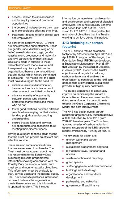 Annual Report and Accounts 2012/13 - Royal Bournemouth Hospital