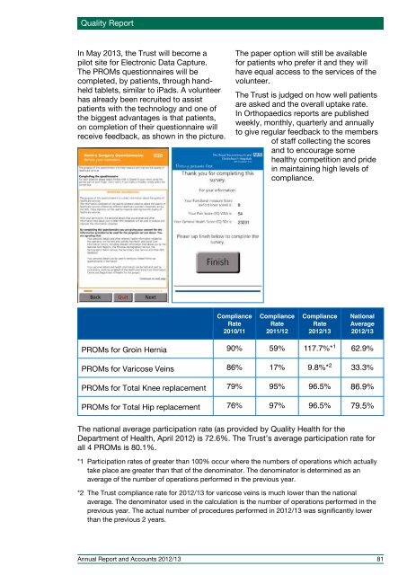 Annual Report and Accounts 2012/13 - Royal Bournemouth Hospital