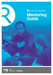 Mentoring Guide - sports coach UK