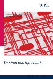 De staat van informatie - Wetenschappelijke Raad voor het ...