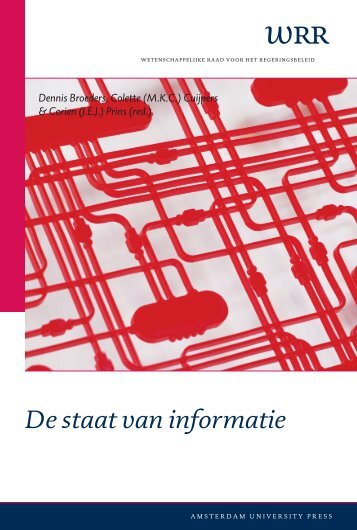 De staat van informatie - Wetenschappelijke Raad voor het ...