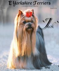 Download August Edition in PDF format - E Yorkshire Terriers