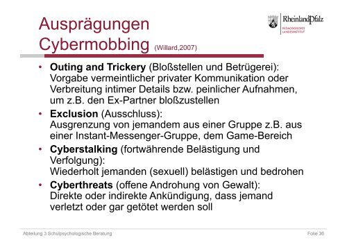 Cybermobbing