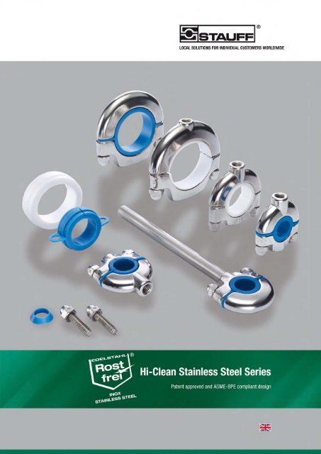 Product Catalogue Hi-Clean Stainless Steel Series - Stauff