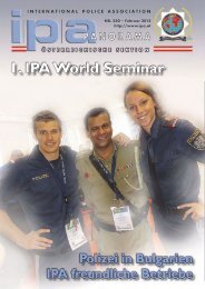 1. IPA World Seminar Polizei in Bulgarien IPA freundliche Betriebe ...