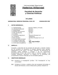 Syllabus Derecho Procesal Civil III - jorge andujar