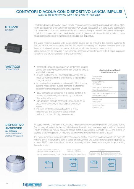 Catalogo BMeters - B Meters S.r.l.