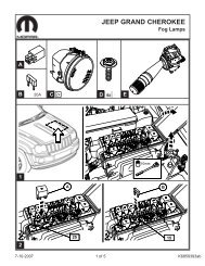 Jeep Grand Cherokee Fog Lights Installation Instructions - Jeep World