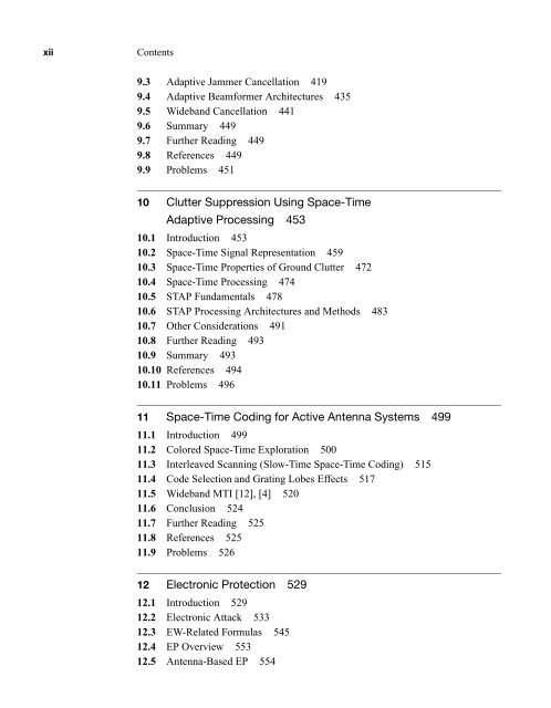 Principles of Modern Radar - Volume 2 1891121537