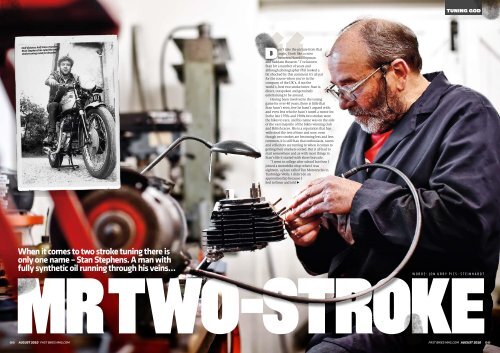 When it comes to two stroke tuning there is only one name - Fast Bikes