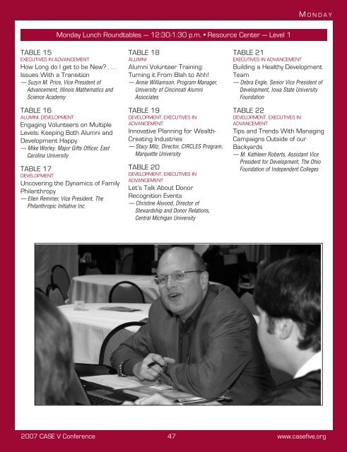 Conference Program - CASE