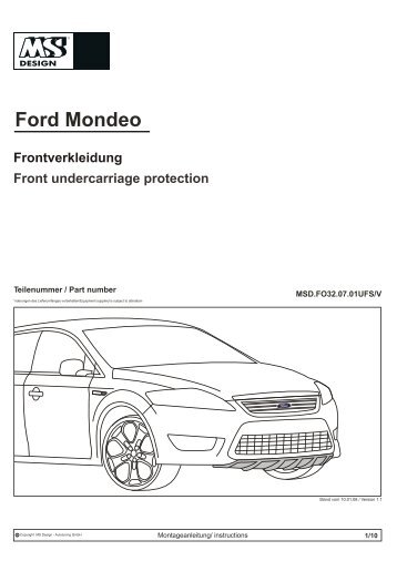 Ford Mondeo - Danspeed