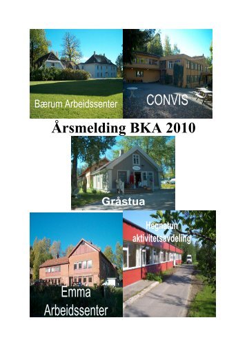 Årsmelding BKA 2010 Gråstua - Kommune