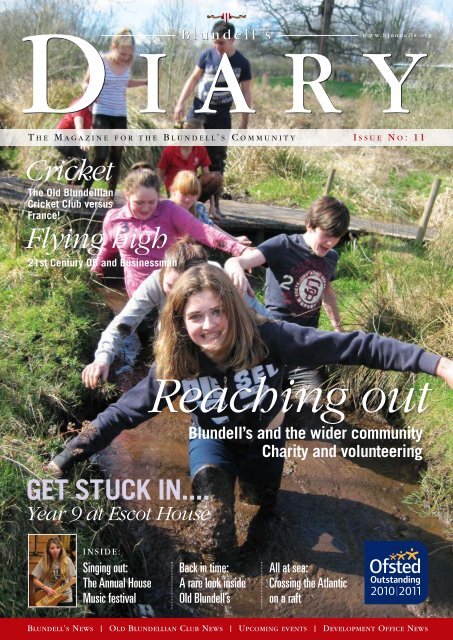 Issue 11 Autumn 2012 (5.2 MB) - Blundell's School