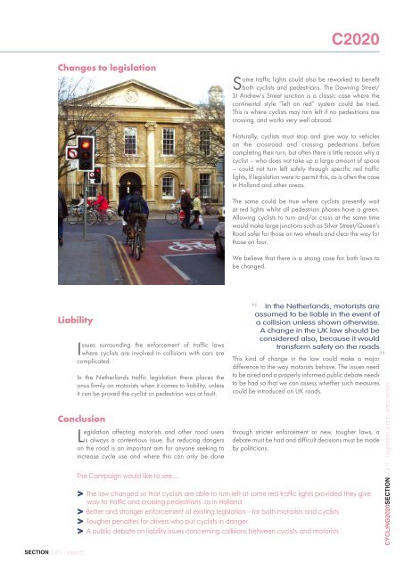 Printable PDF version - Cambridge Cycling Campaign