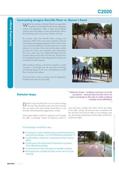 Printable PDF version - Cambridge Cycling Campaign