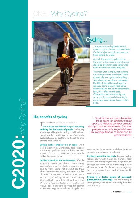 Printable PDF version - Cambridge Cycling Campaign