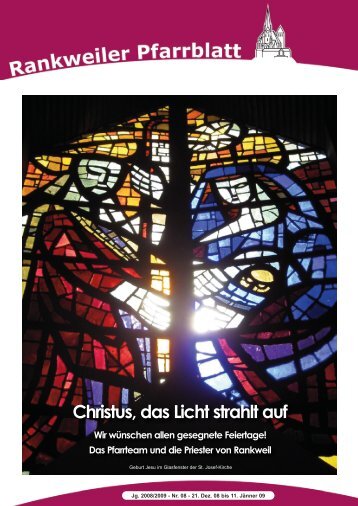 Christus, das Licht strahlt auf