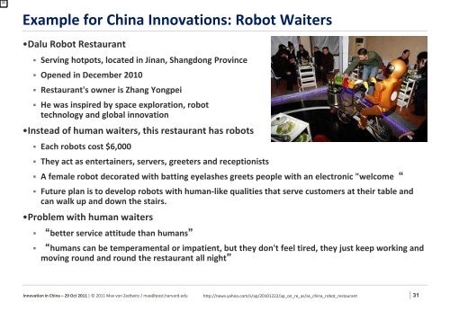 China's Future R&D and Innovation