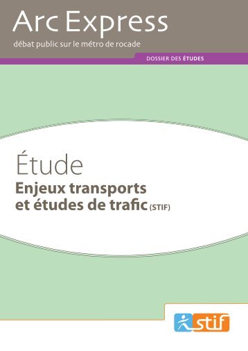 Description et analyse de la situation actuelle - Arc Express