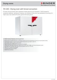 Drying ovens FD 240 - Drying oven with forced convection - Asistec
