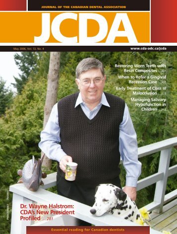 JCDA - Canadian Dental Association