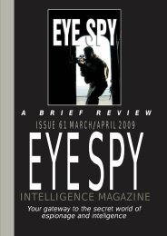 download pdf - Eye Spy Intelligence Magazine