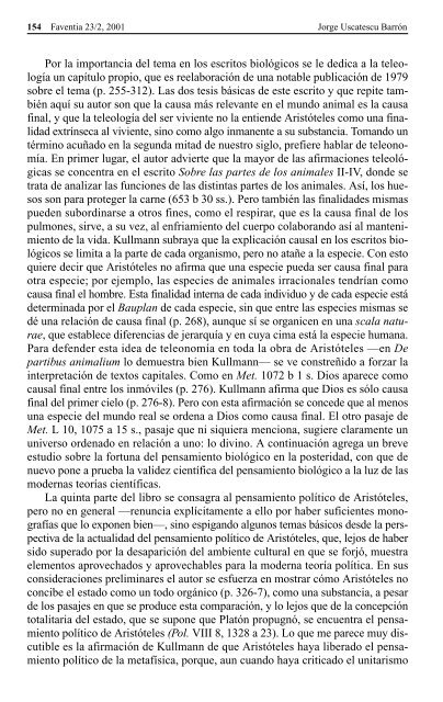 Wolfgang Kullman Aristoteles und die moderne Wissenschaft