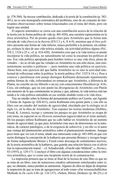 Wolfgang Kullman Aristoteles und die moderne Wissenschaft