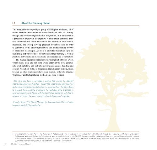 Merging Ethiopian Wise-Counsel Mediation and Facilitative ...