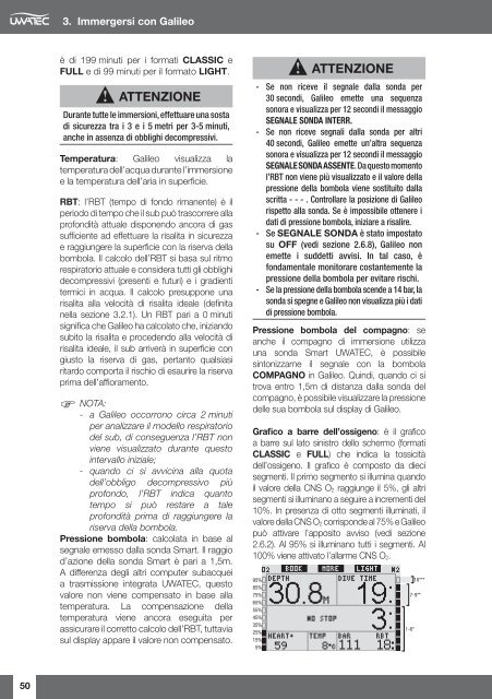 Manuale Galileo SOL - Scubapro