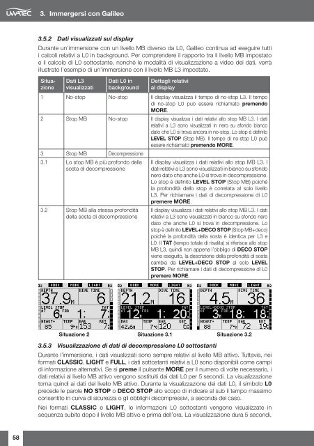 Manuale Galileo SOL - Scubapro