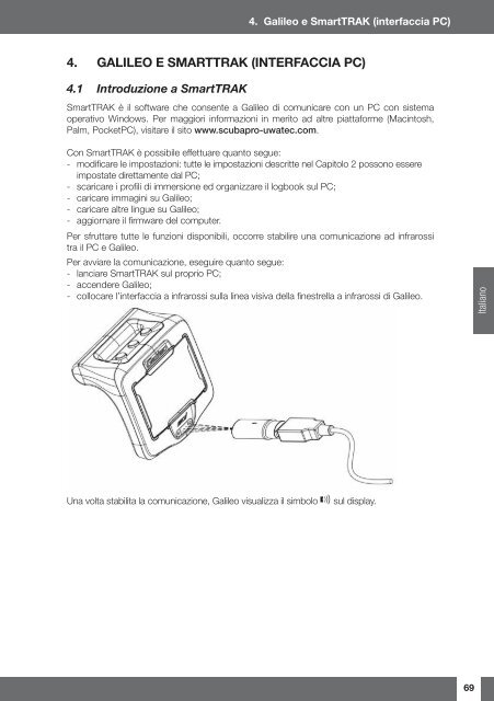 Manuale Galileo SOL - Scubapro