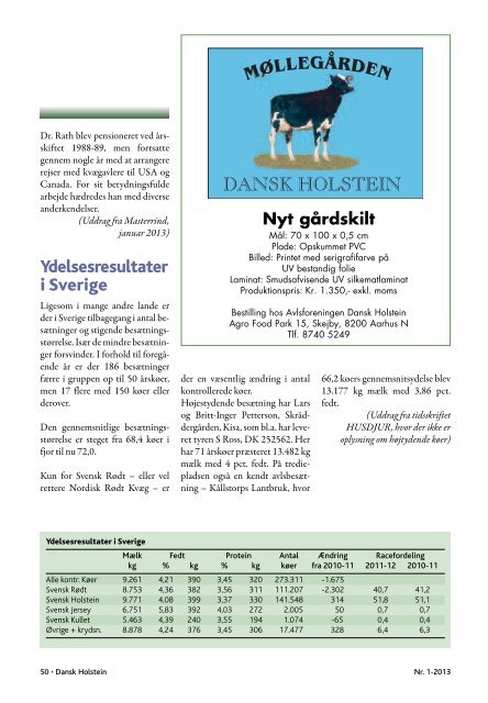 1-2013 - Dansk Holstein
