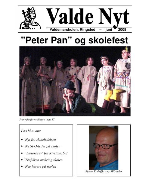 juni 2008 Ã¢â‚¬ÂPeter PanÃ¢â‚¬Â og skolefest - Valdemarskolen