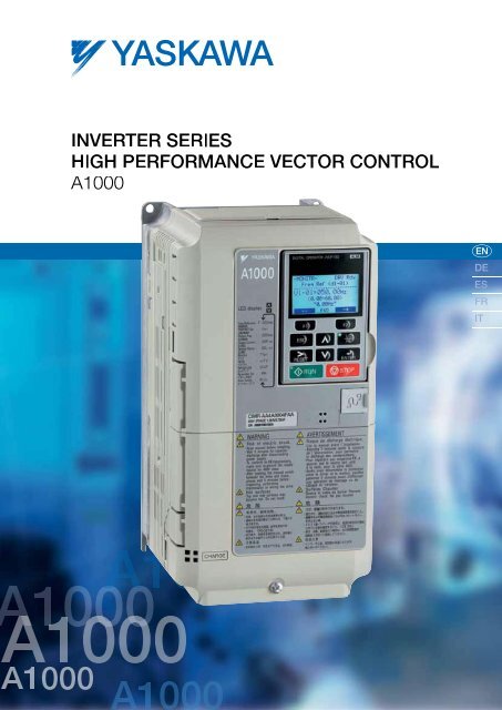 Inverter Series A1000 - BERRIOLA S. Coop.