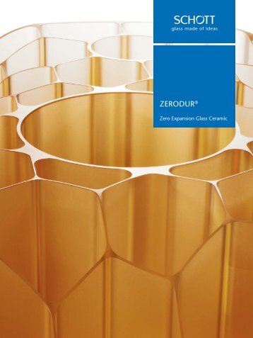 ZERODUR Â® - Catalogue - SCHOTT North America