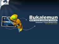 BUKALEMUN Web YÃ¶netim Sistemi - Ulakbim