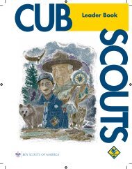 Cub Scout Leader Guide - Buckskin Council