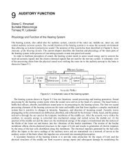 AUDITORY FUNCTION - United States Army Aeromedical Research ...