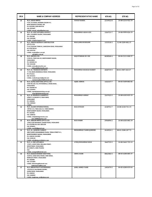 Download Attachment - PHMA. Pakistan Hosiery Manufacturers ...