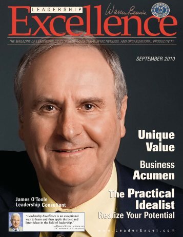 Leadership Excellence article - Global Competitiveness Forum