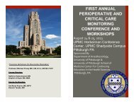 View Flyer - Department of Critical Care Medicine - University of ...