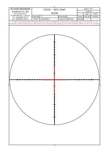 H2CMR Reticle - EuroOptic.com