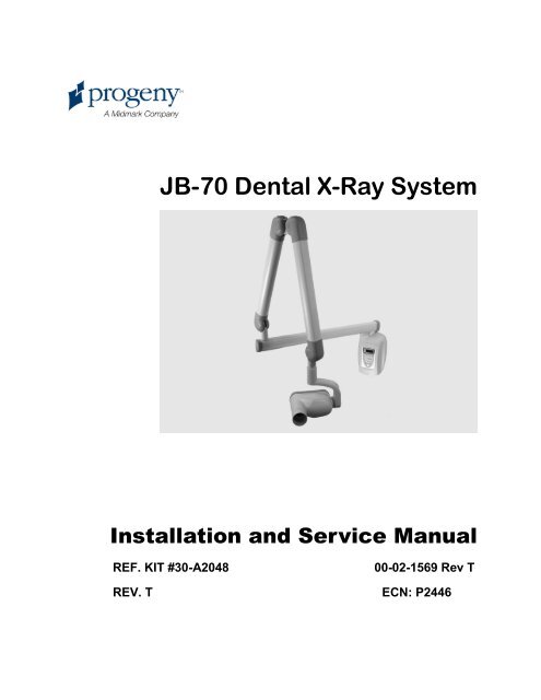 JB-70 Dental X-Ray System - Midmark