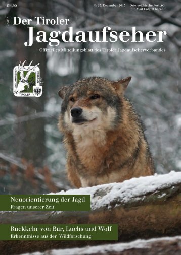 Nr. 25 - Tiroler Jagdaufseher Verband